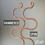 Copper Swizzle Decorative Plant Stick
