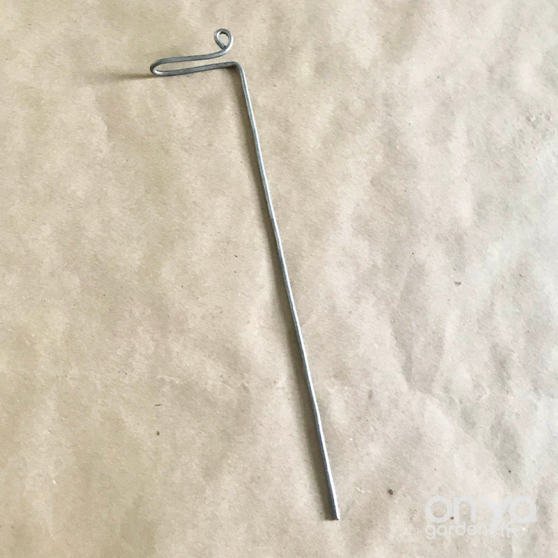 Steel Swizzle Plant Stick, Decorative Plant Stake