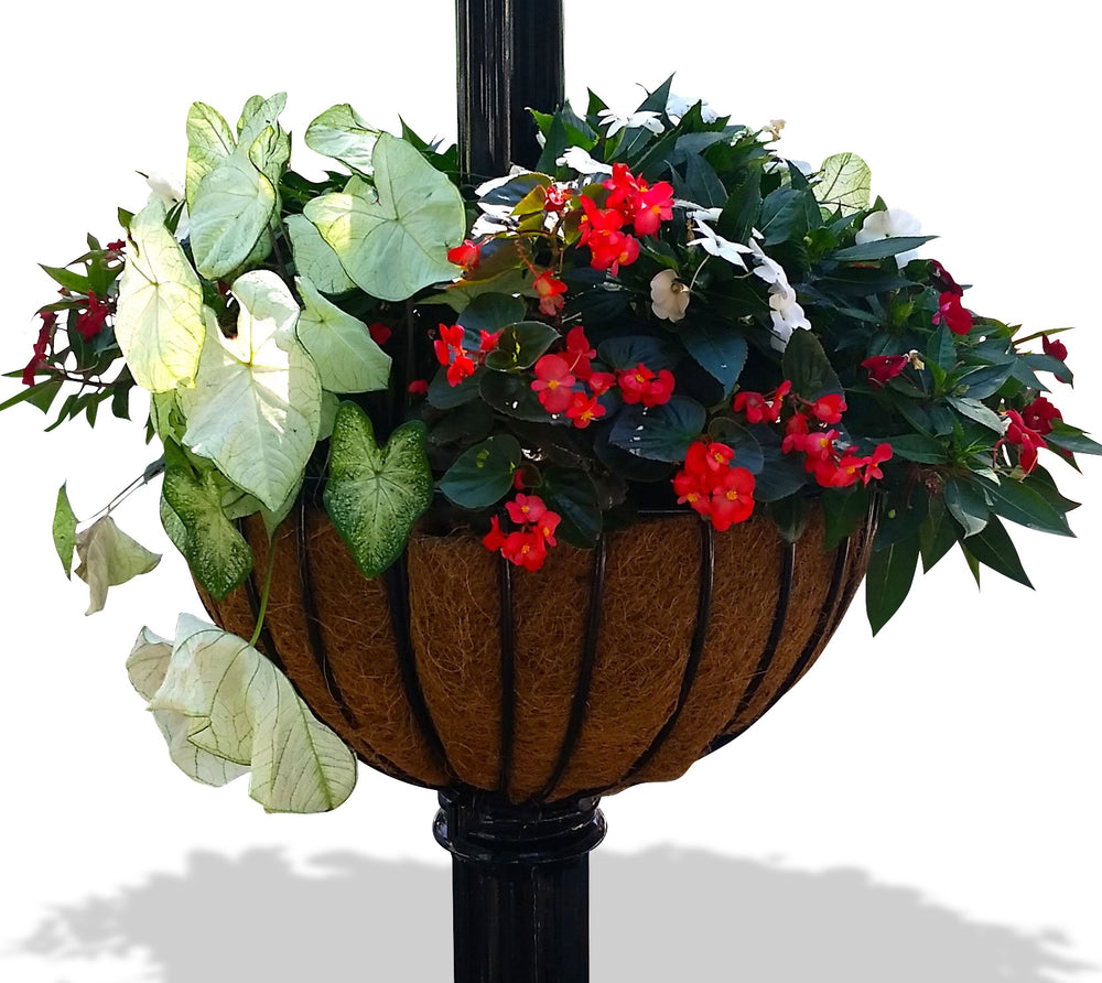Lamppost hayrack, lamppost basket - Henderson Garden Supply