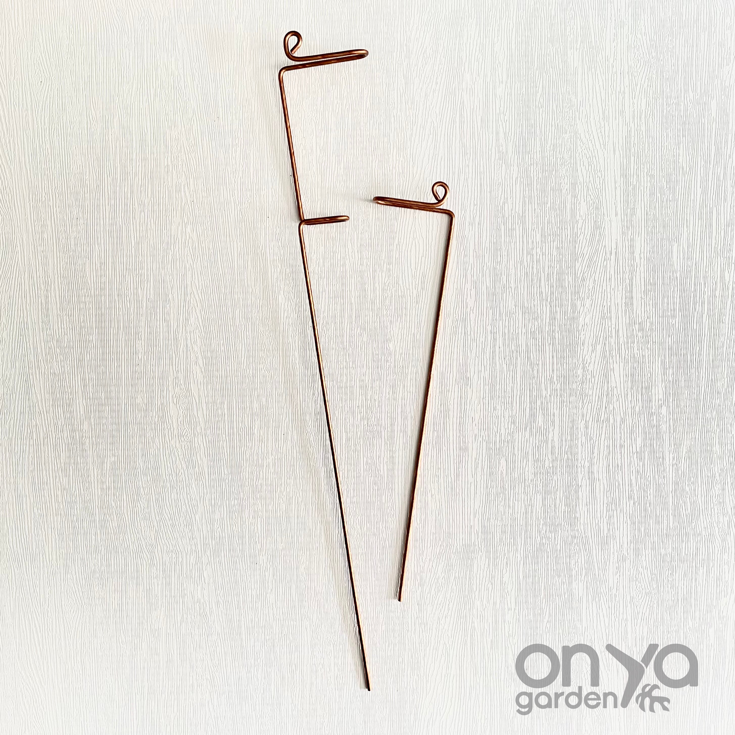Copper Swizzle Decorative Plant Stick