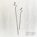 Steel Curl Plant Stick, 2 Lengths Available