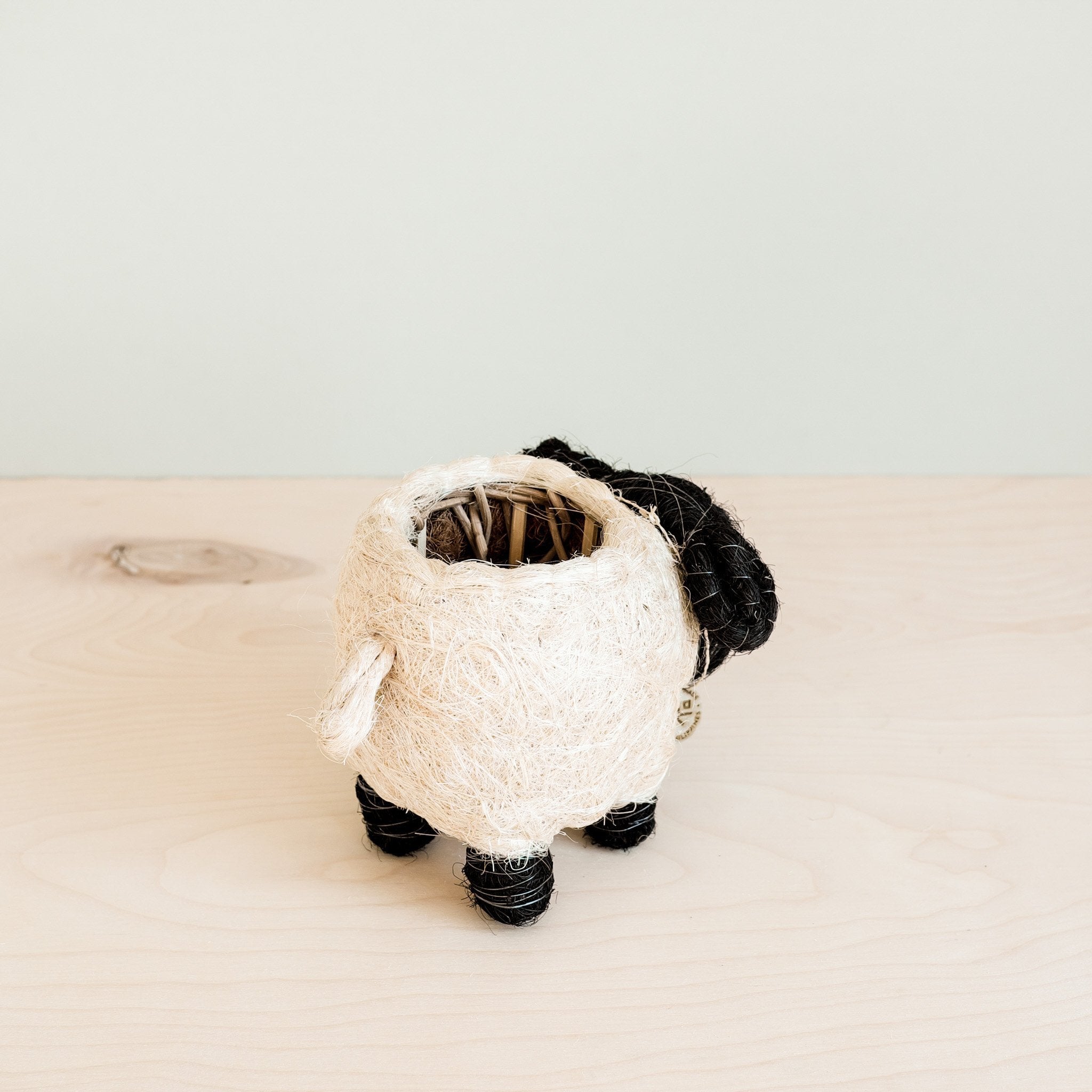 Baby Sheep Coco Fiber Planter - Henderson Garden Supply