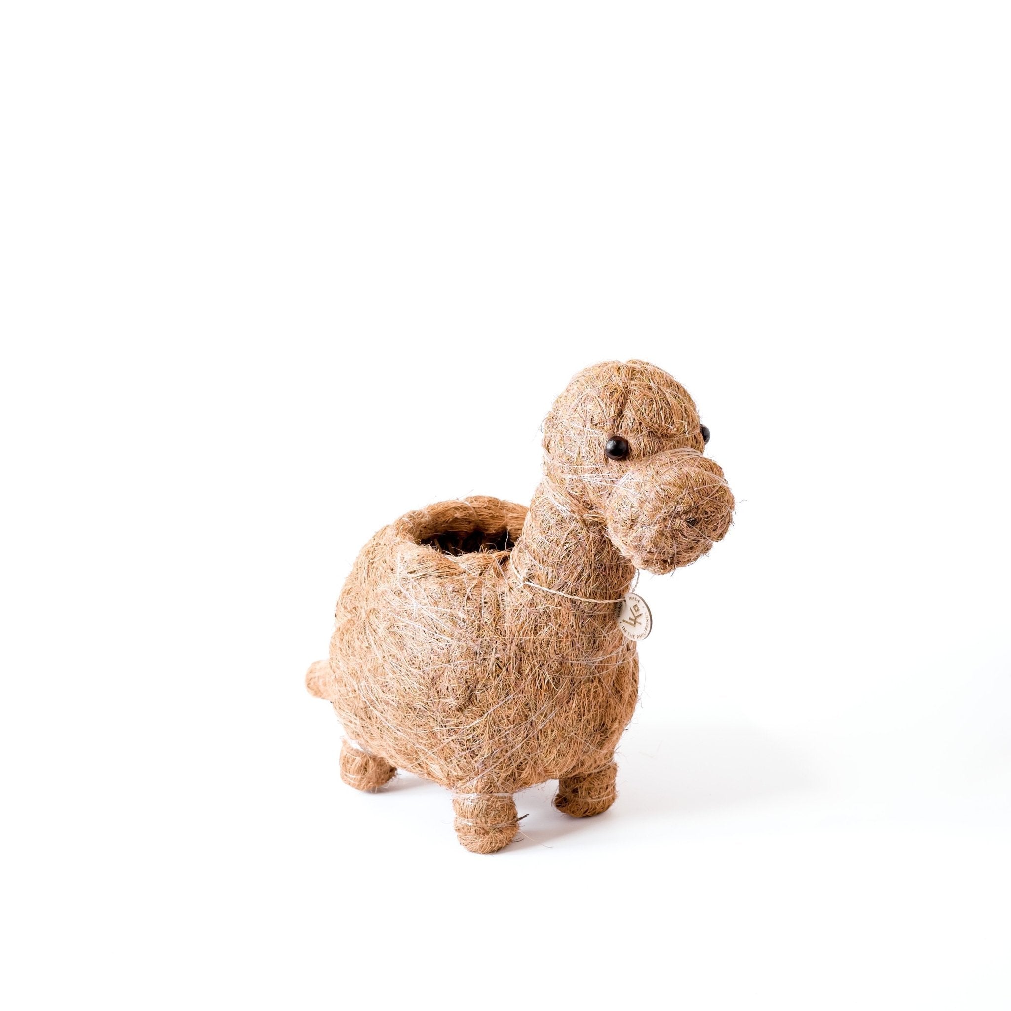 Brontosaurus Coco Fiber Planter - Henderson Garden Supply