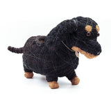 Dachshund dog coco fiber planter - Henderson Garden Supply