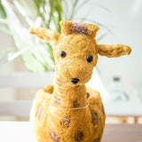 Giraffe Coco Fiber Planter - Henderson Garden Supply