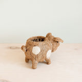 Pig coco fiber planter pot - Henderson Garden Supply