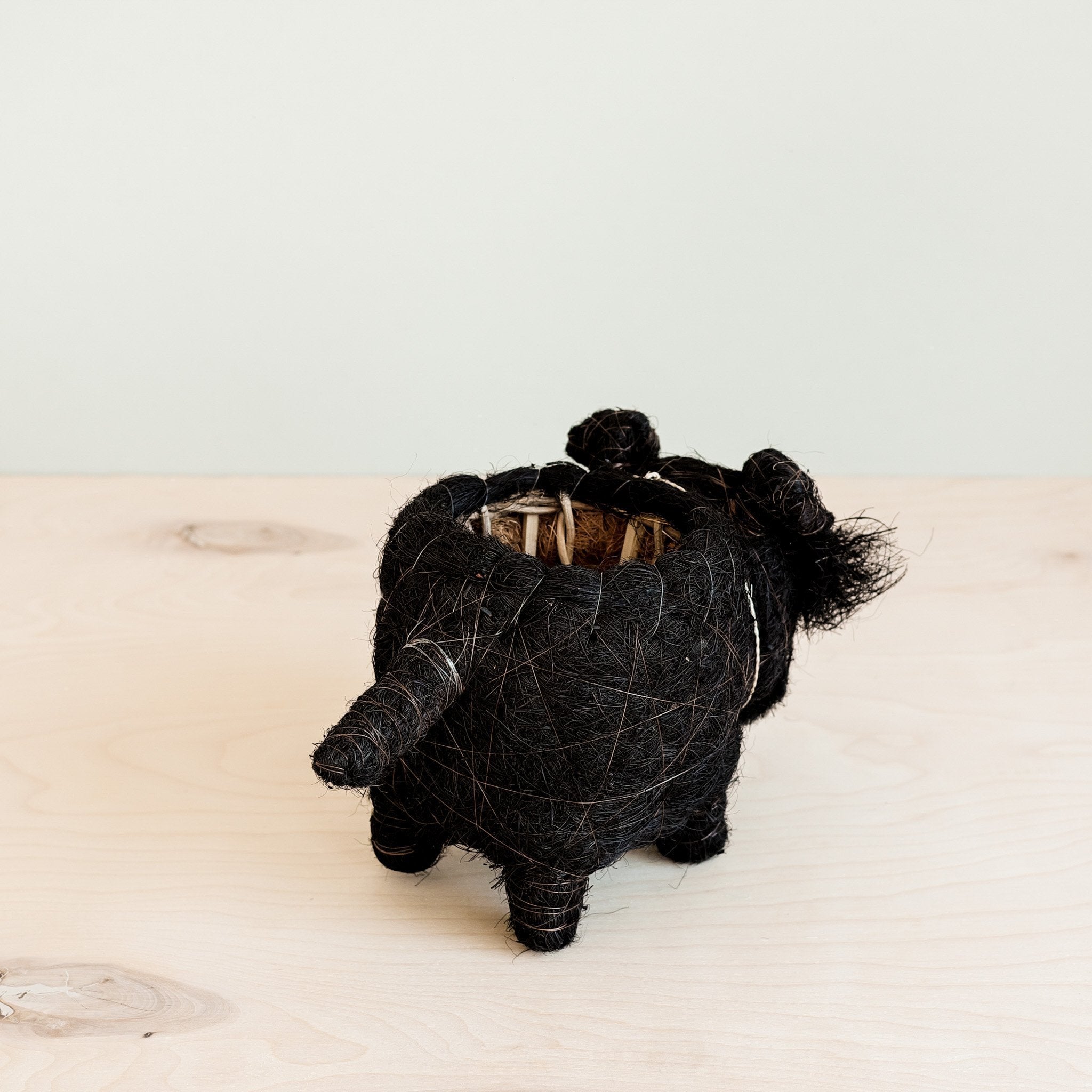 Schnauzer Coco Fiber Planter - Henderson Garden Supply