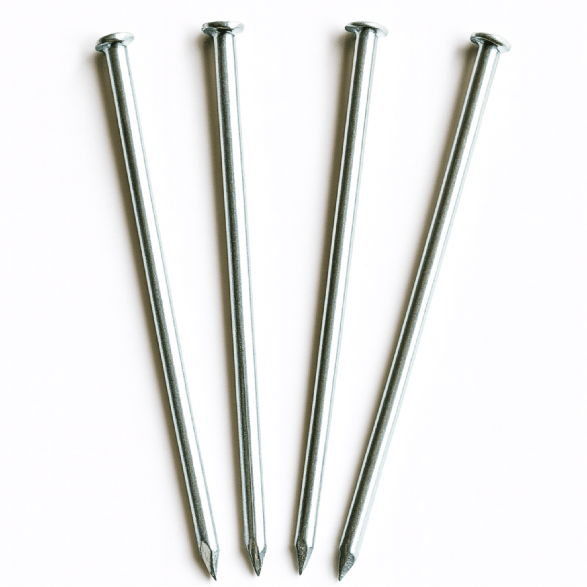 Solar Pillar Ground Anchors - Galvanized Steel - 6-inch