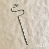 Steel Hairpin Curve Plant Stick