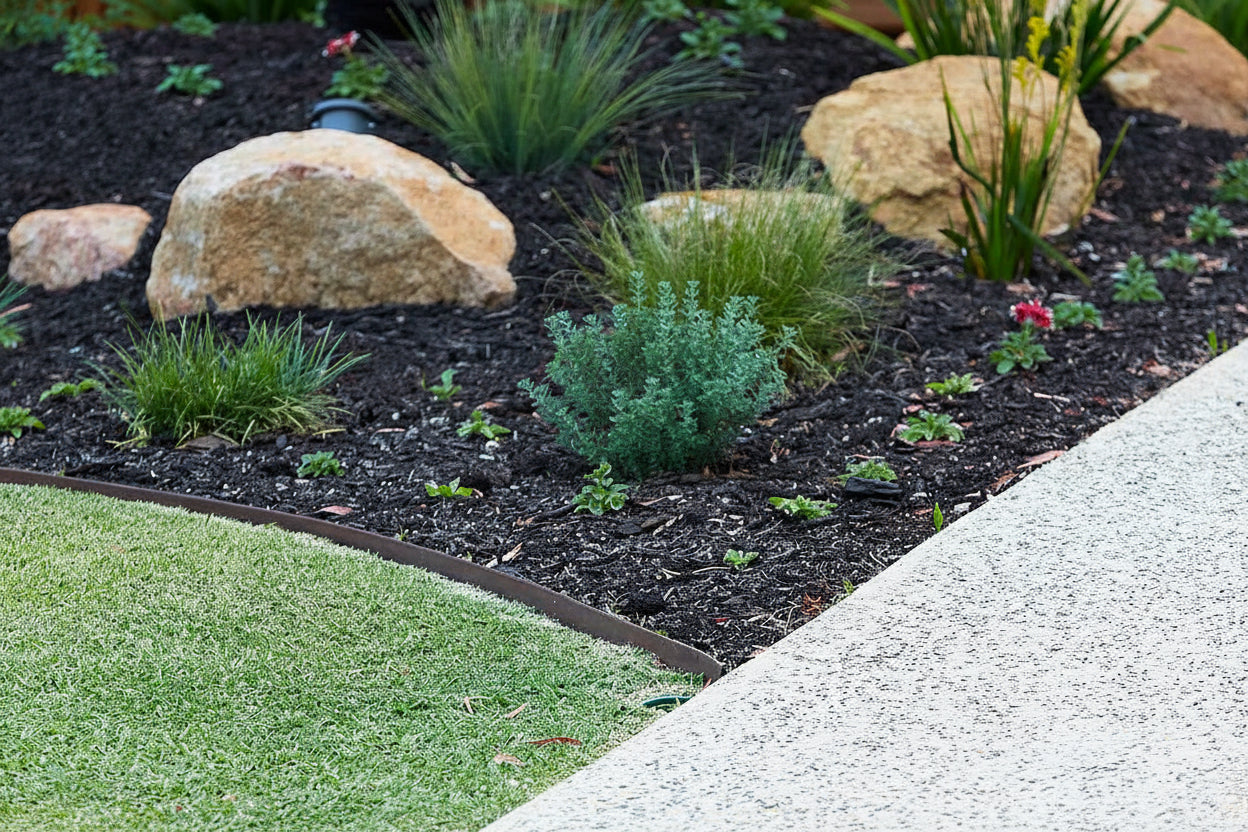 Straightcurve 6" CorTen Flexible Steel Edging - Henderson Garden Supply