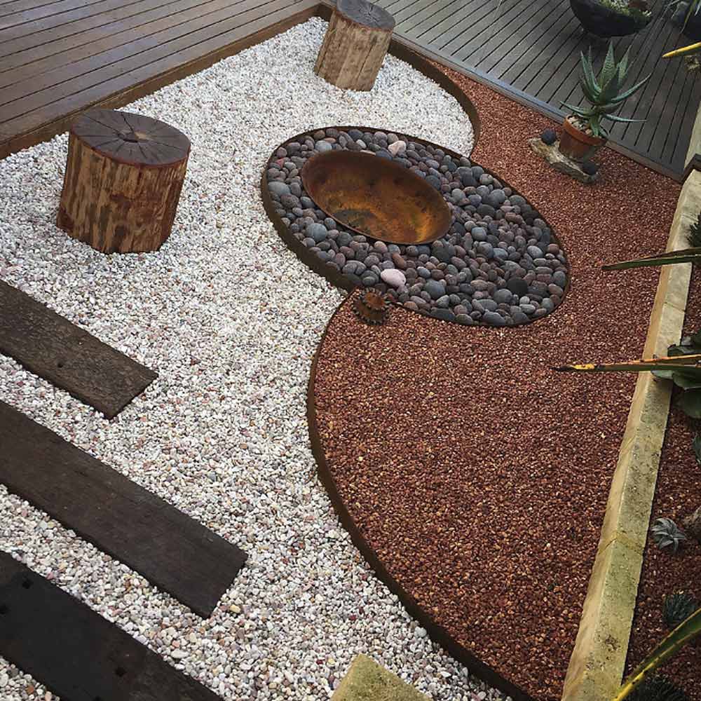 Straightcurve 6" CorTen Flexible Steel Edging - Henderson Garden Supply