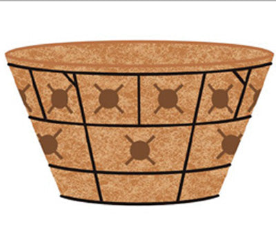 Pamela Crawford Double Tier Basket Planter and Liner Sets - Henderson Garden Supply