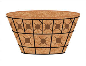 Pamela Crawford Double Tier Replacement Liners With Holes - Henderson Garden Supply