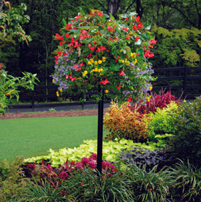 Pamela Crawford Border Column Kit With Metal Post - Henderson Garden Supply