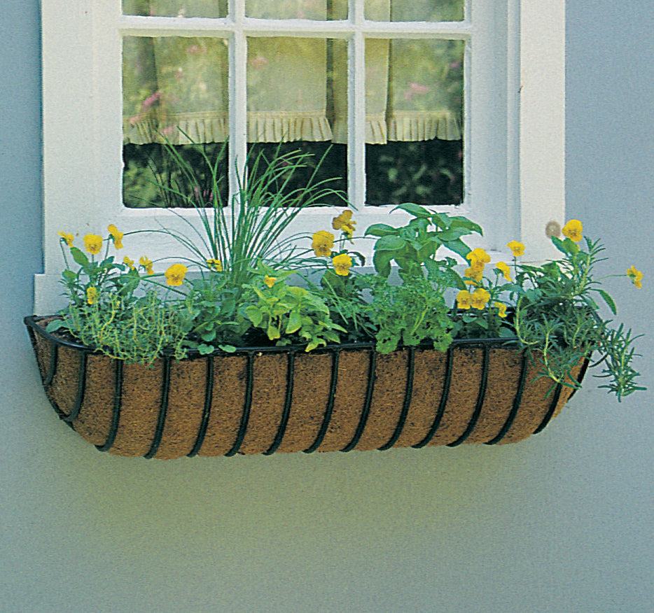 Hayrack Classic Window Box or Rail Planter 55" - Henderson Garden Supply
