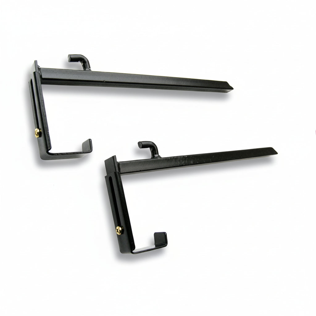 steel harack and winbox brackets for wooden decks - Henderson Garden Supply