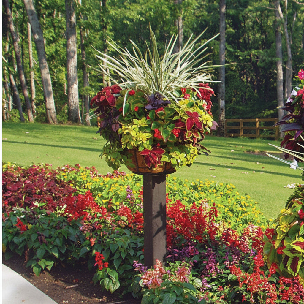 Pamela Crawford Double Tier Replacement Liners With Holes - Henderson Garden Supply