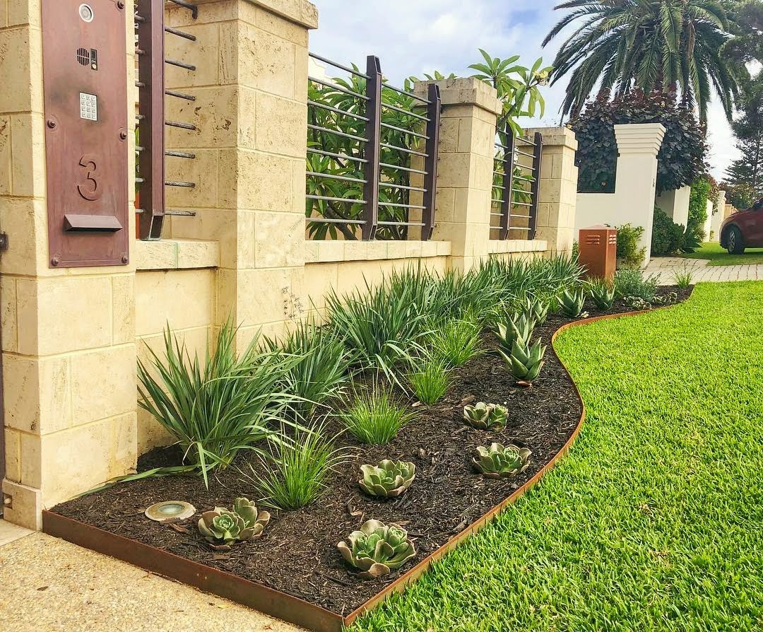 Straightcurve 6" CorTen Flexible Steel Edging - Henderson Garden Supply