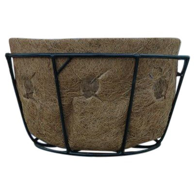 Pamela Crawford Single Tier Basket Planter and Liner Sets for Side Planting - Henderson Garden Supply