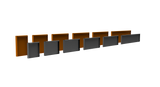 15.75" Height Modular Planter - Weathering