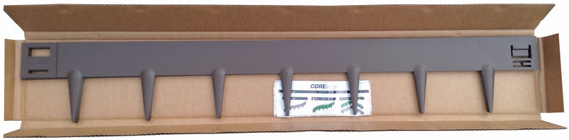 Core Flexible Steel Lawn and Garden Edging Brown shown in box as packaged - Henderson Garden Supply