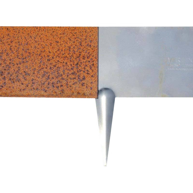 EverEdge Classic Steel Flexible Lawn Edging in Cor-Ten - Henderson Garden Supply