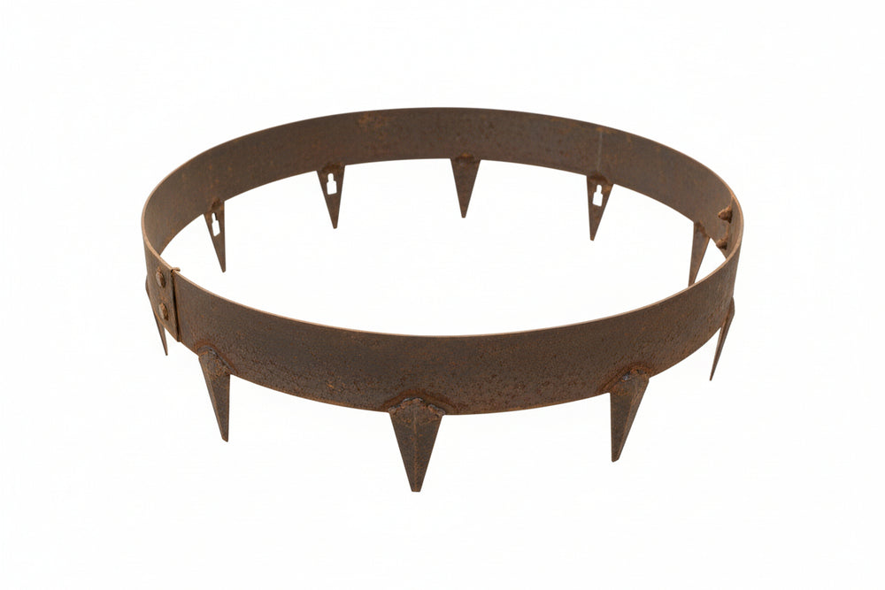 Compressor Tree Rings Core CorTen Steel Tree Rings - Pre-Rolled | Henderson Garden Supply