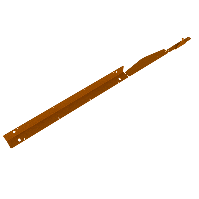 Weathering Steel 15.75" Height Raised Garden Bed Planter Sections