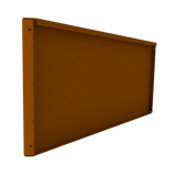 Weathering Steel 15.75" Height Raised Garden Bed Planter Sections