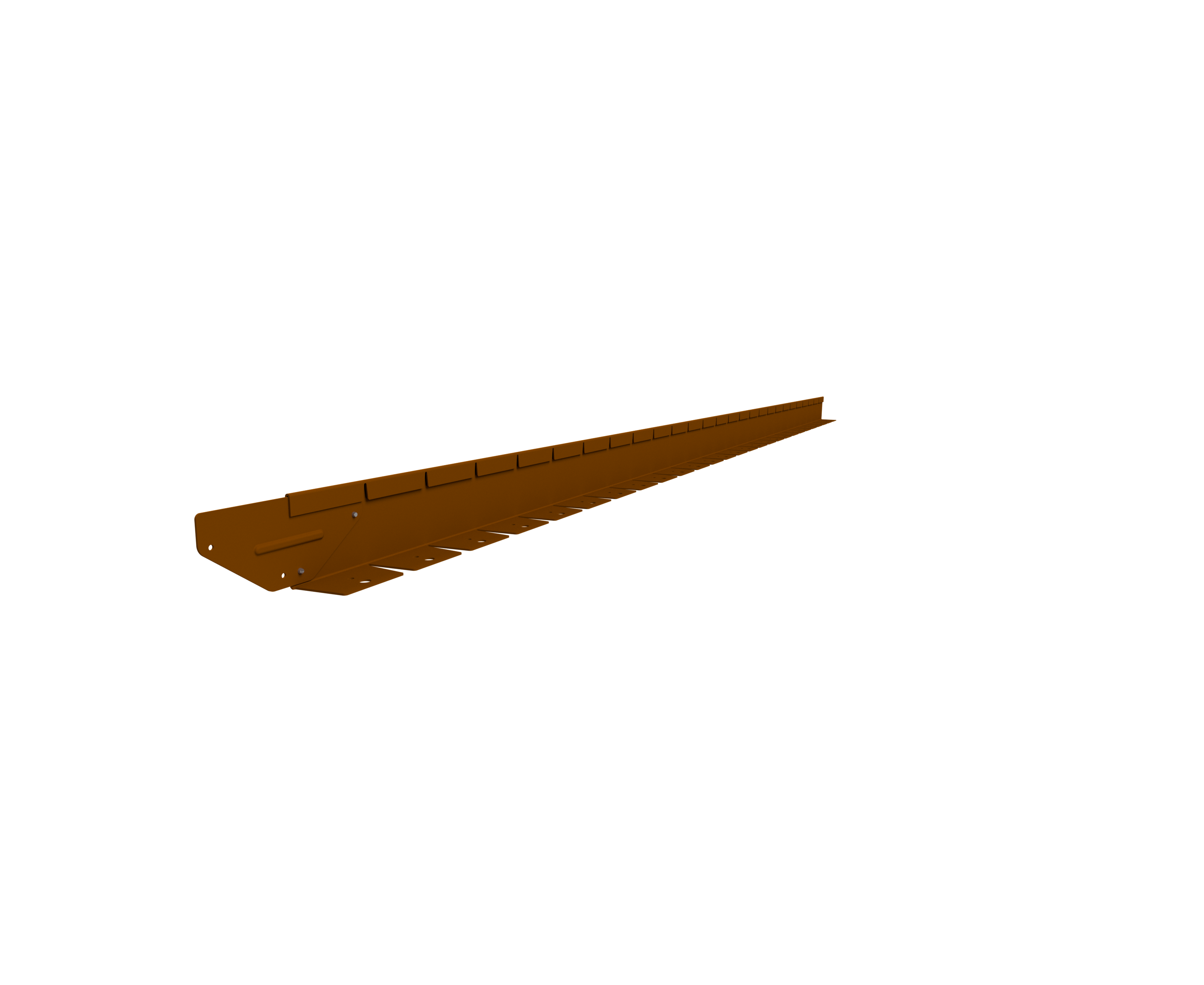Straightcurve 3" Flexible CorTen Steel Edging - Henderson Garden Supply