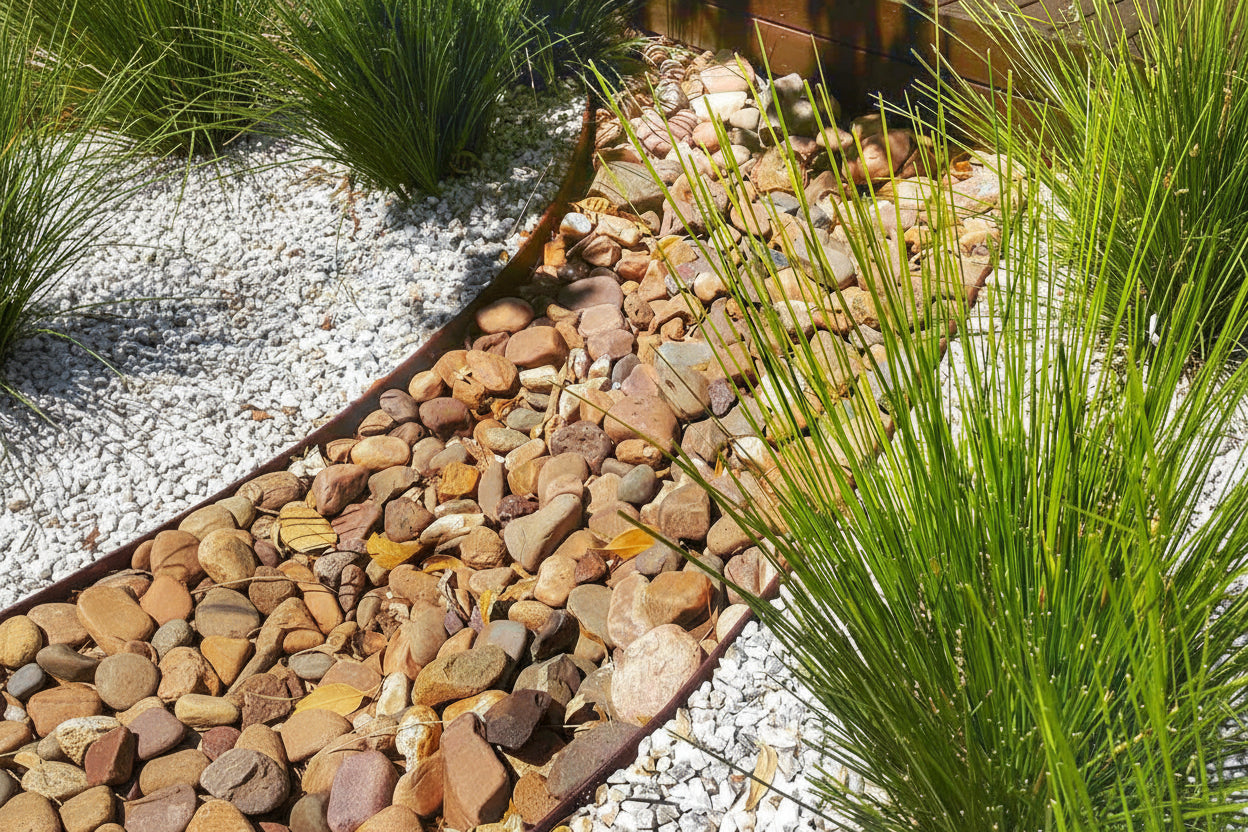 Straightcurve 3" Flexible CorTen Steel Edging - Henderson Garden Supply