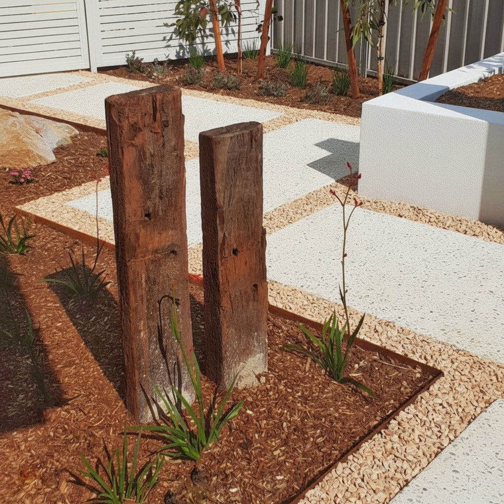 Straightcurve 4" Rigid Heavy Duty CorTen Steel Edging - Henderson Garden Supply