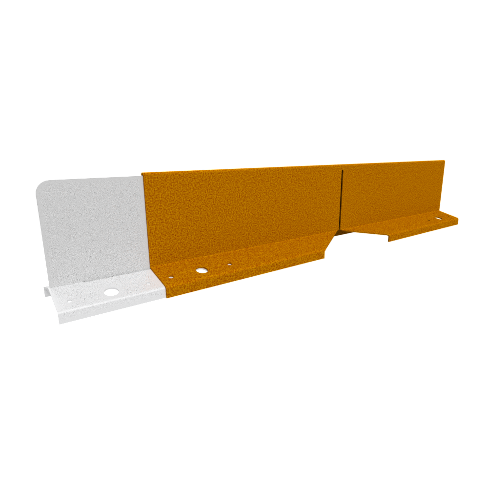 Straightcurve 4" Pre-scored rigid heavy duty CorTen Corner - Henderson Garden Supply