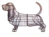 Basset Hound Topiary Frame - Henderson Garden Supply