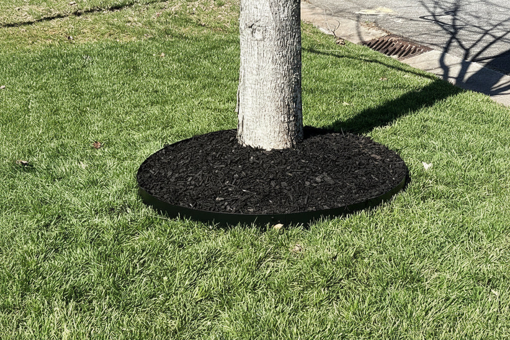 Core Steel Large Black Tree Rings | Henderson Garden Supply