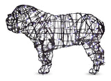 Bull Dog Pre-Lit Steel Topiary Frame - Henderson Garden Supply