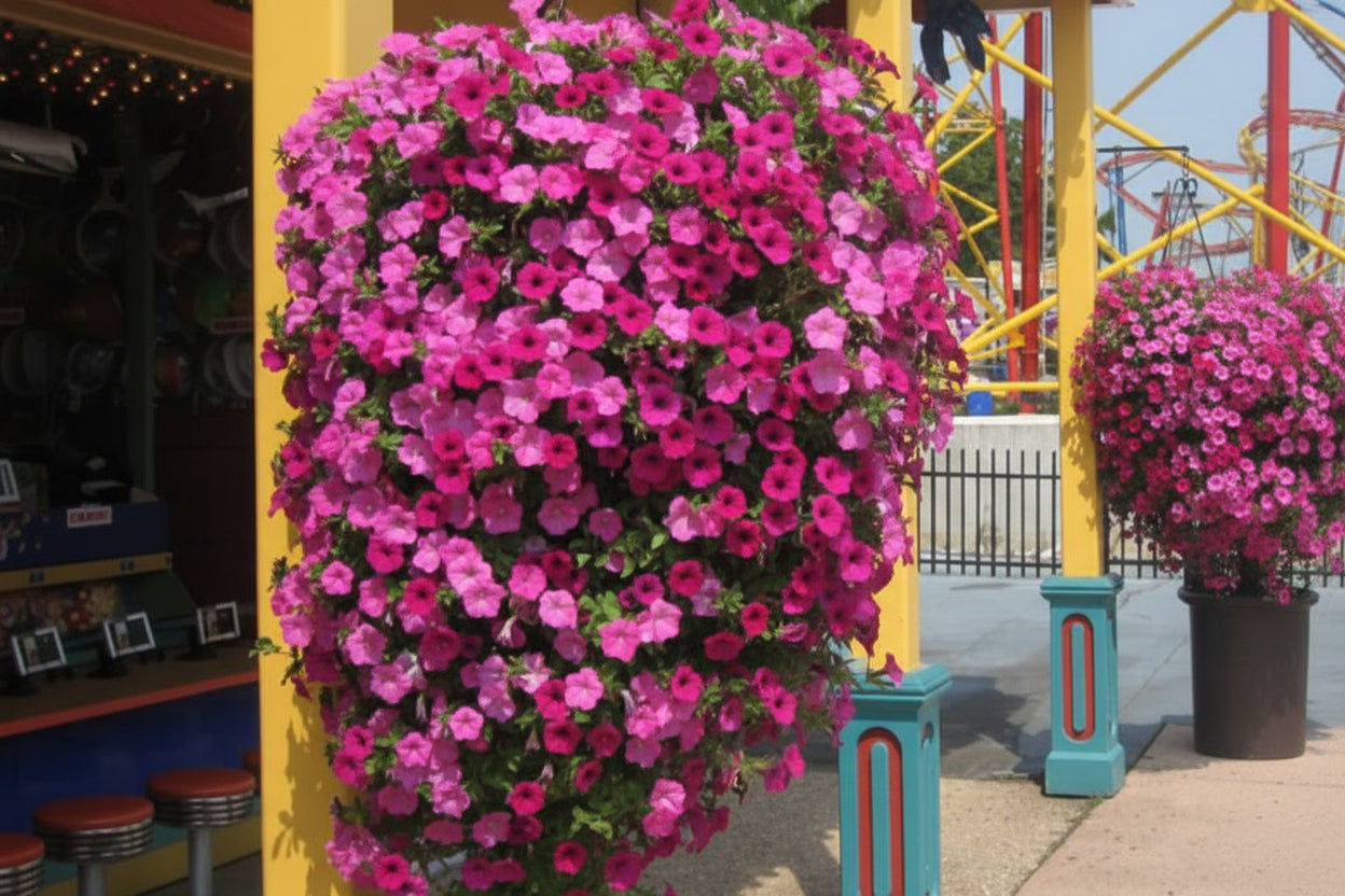 Hanging basket for large flowers - Henderson Garden Supply