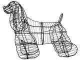 Cocker Spaniel Rust Free Wire Topiary Frame - Henderson Garden Supply