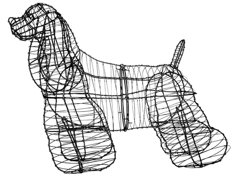 Cocker Spaniel Rust Free Wire Topiary Frame - Henderson Garden Supply