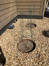 Core Pre-Rolled Steel Garden Tree Rings CorTen