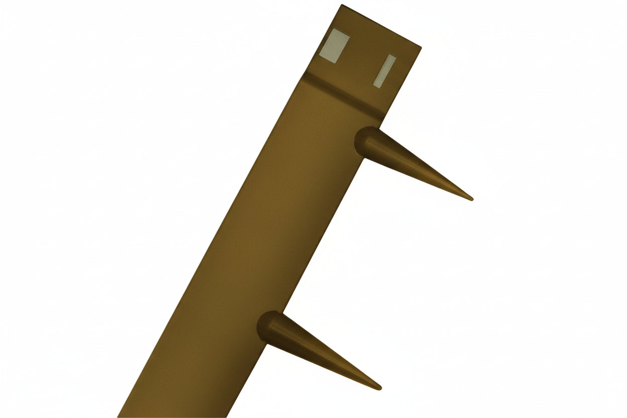 EverEdge Classic Flexible Steel Lawn Edging in Brown - Henderson Garden Supply