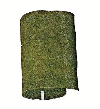 Green Dyed bulk coco fiber roll 36 inch wide by 20 feet long - Henderson Garden Supply