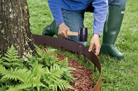 Core Steel Brown Tree Ring | Henderson Garden Supply