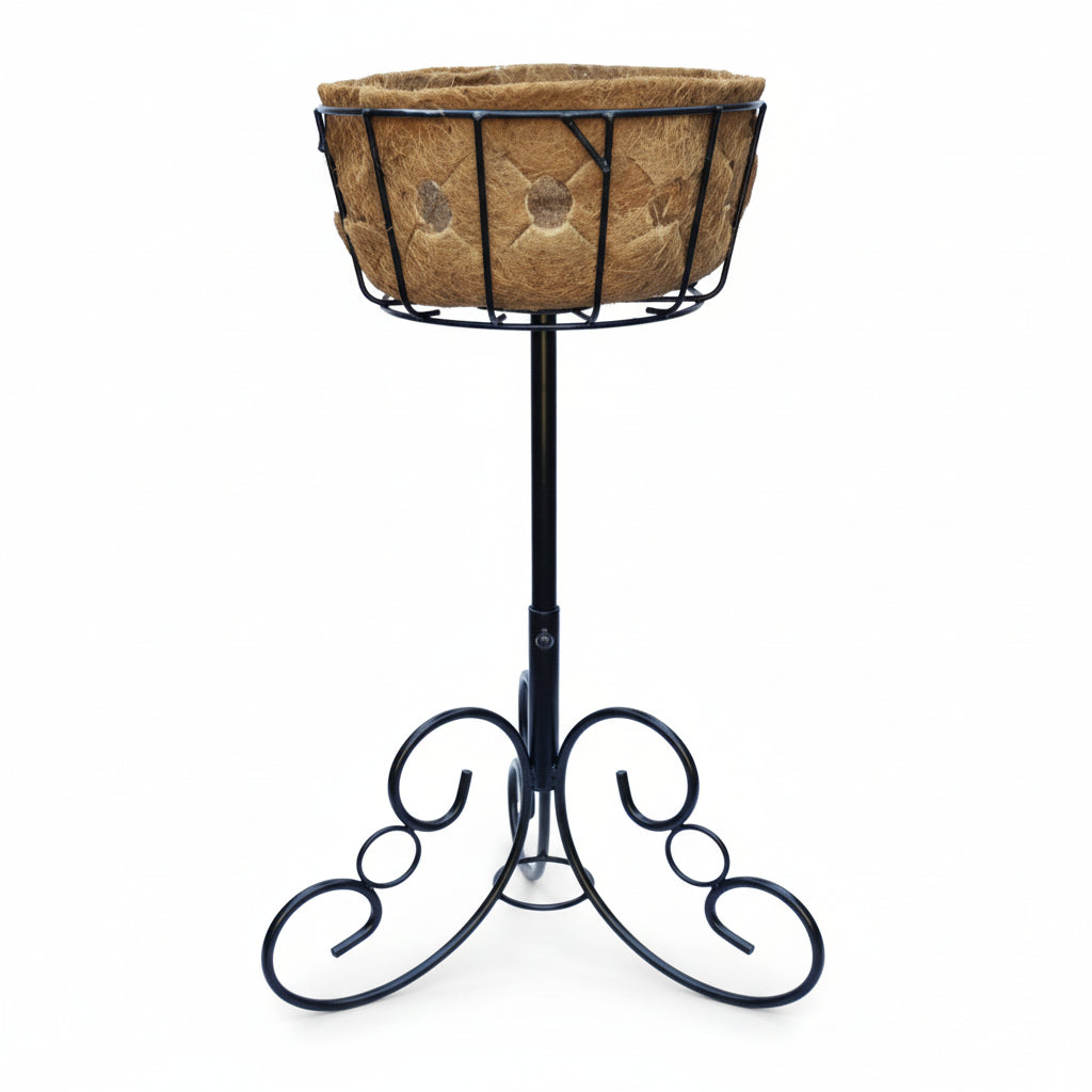 Pamela Crawford Side Planting Patio Stand and Liner Set - Henderson Garden Supply