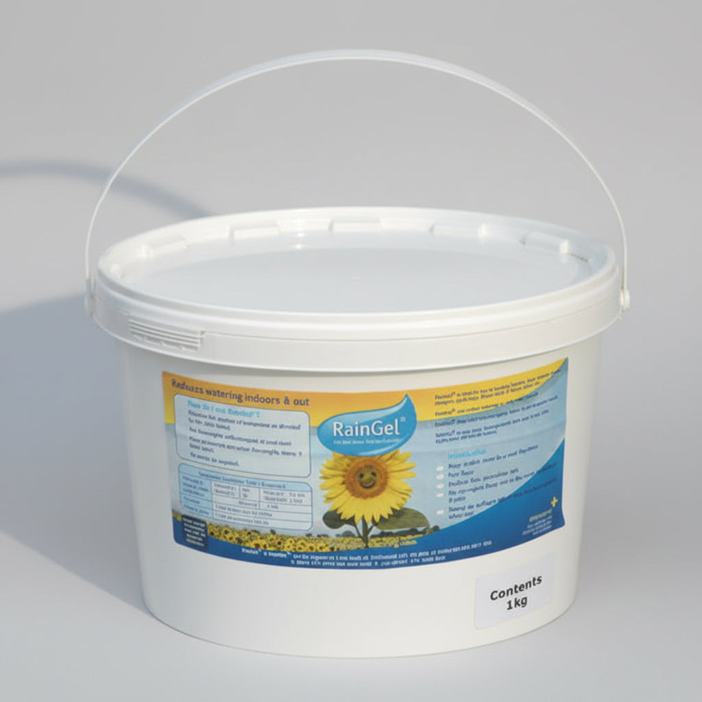 Rain Gel (Tub) 1 Kilo Water Absorbing Granules - Henderson Garden Supply