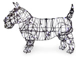 Scottie steel pre-lit topiary frame - Henderson Garden Supply