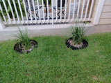 Core Pre-Rolled Steel Garden Tree Rings Black